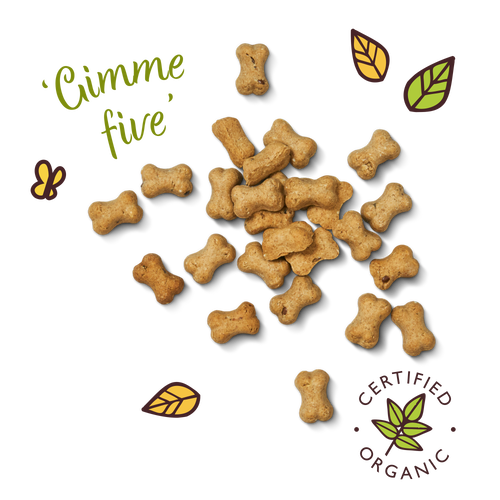Organic Training Treats with Cheese & Apple