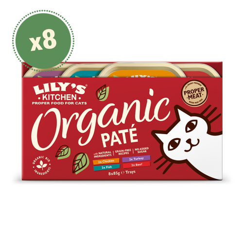 Organic Paté 8 x 85g Multipack