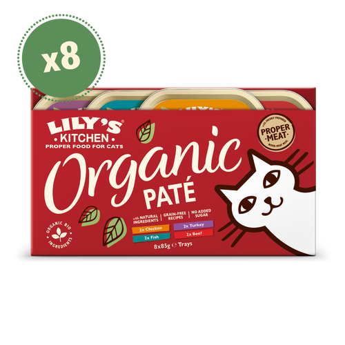 Organic Paté 8 x 85g Multipack