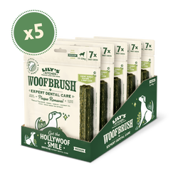 Medium Woofbrush Dental Chew (5 x multipacks)