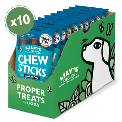 Chew Sticks with Salmon (10 x 120g)
