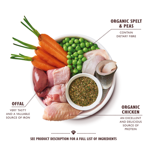 Organic Dinner for Puppies (150g)