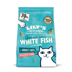 White Fish with Salmon Dry Food