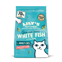 White Fish with Salmon Dry Food