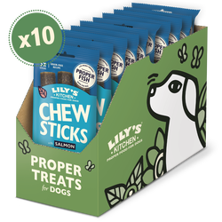 Chew Sticks with Salmon (10 x 120g)