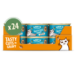 Tasty Cuts in Gravy with White Fish, Salmon & Prawn (24 x 85g)