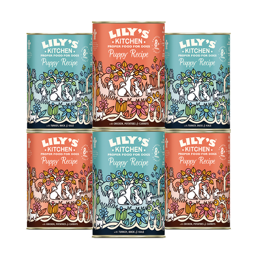 Puppy Recipes 6 x 400g Multipack