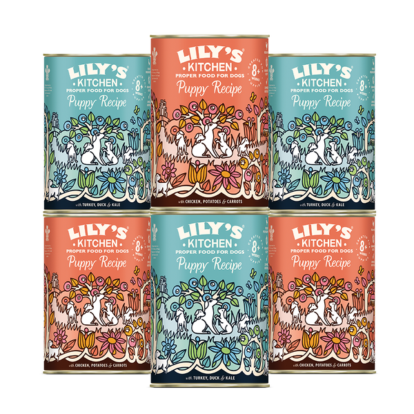 Puppy Recipes 6 x 400g Multipack Lily s Kitchen