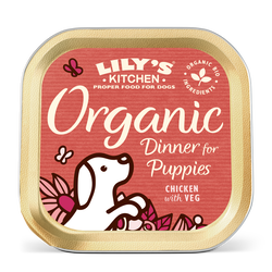 Organic Dinner for Puppies (150g)