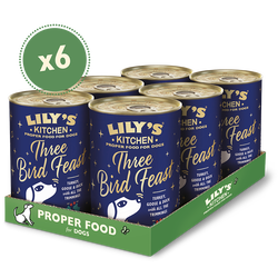 Christmas Three Bird Feast (6 x 400g)