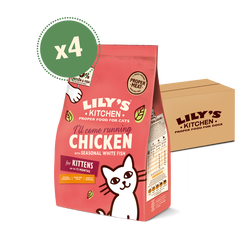 Chicken & White Fish Kitten Dry Food (4 x 800g)