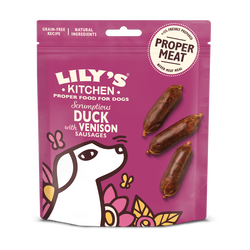 Scrumptious Duck & Venison Sausages