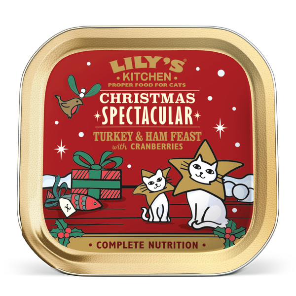 Christmas Turkey Ham Feast For Cats Lily S Kitchen