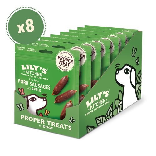 Cracking Pork & Apple Sausages (8 x 70g)