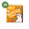 Tasty Cuts in Gravy 8 x 85g Multipack