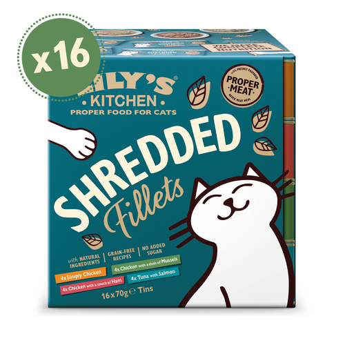 Shredded Fillets 16 x 70g Multipack