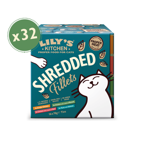 Shredded Fillets 32 x 70g Multipack