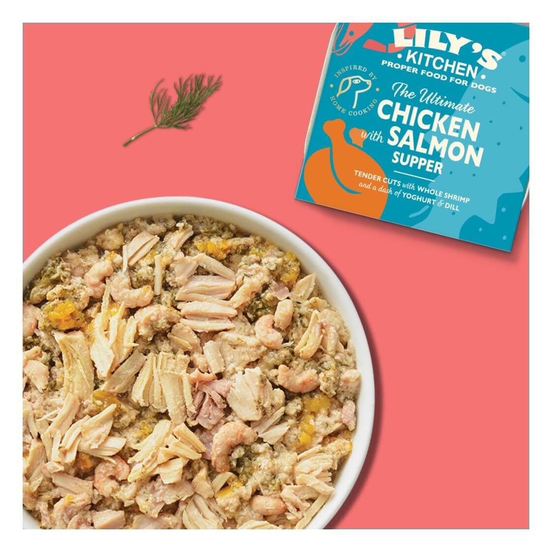 The Ultimate Chicken with Salmon Supper
